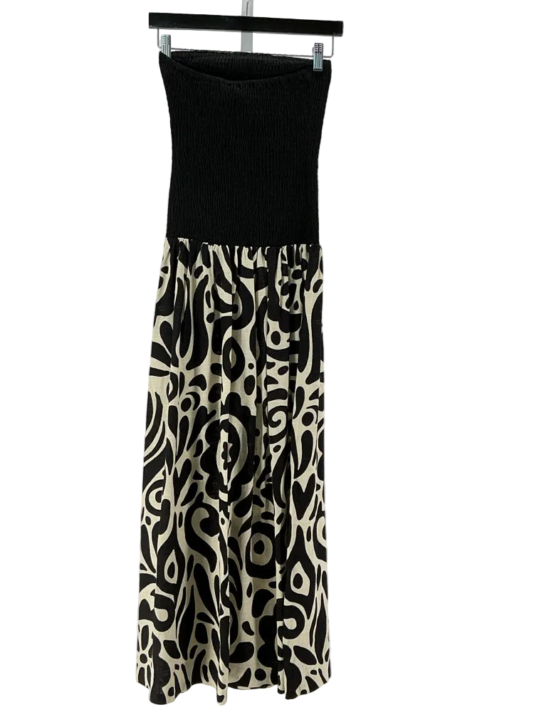 The Wolf Gang Size S Black & White Alyss Dress