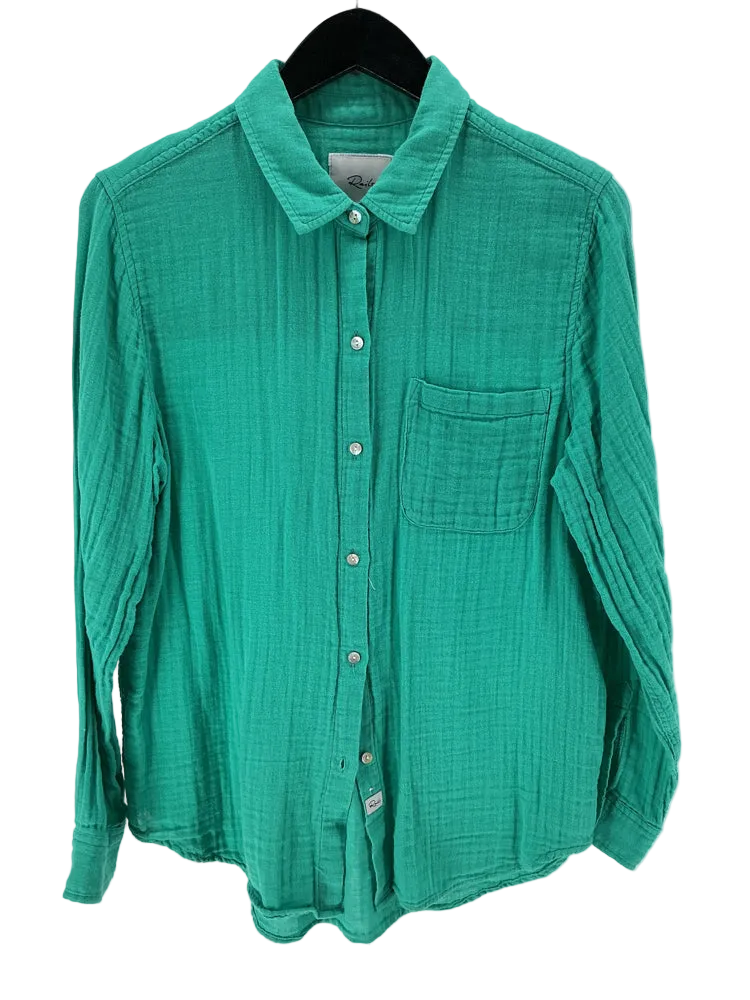 Rails Size M Green Shirt