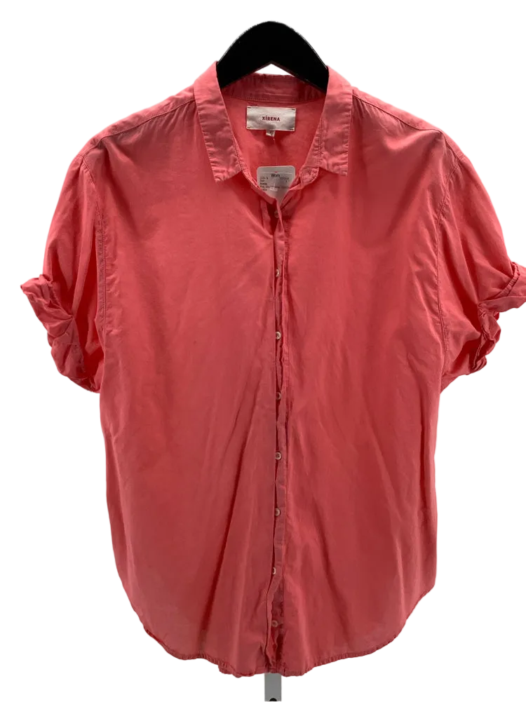 Xirena Size S Pink Channing Shirt