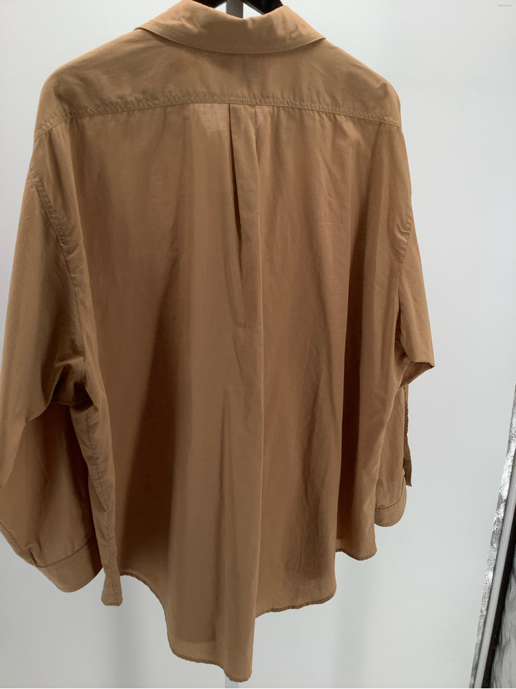 Rachel Comey Size M/L Brown Shirt