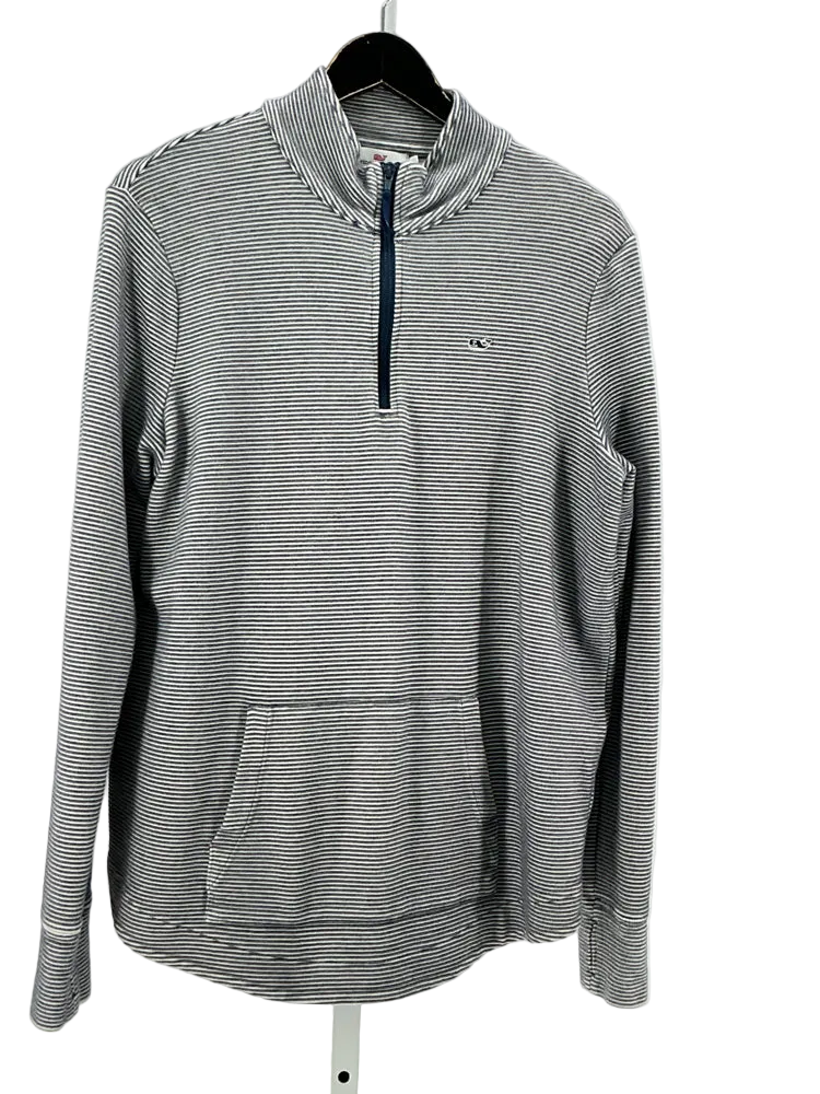 Vineyard Vines Size L Navy & white Sweatshirt