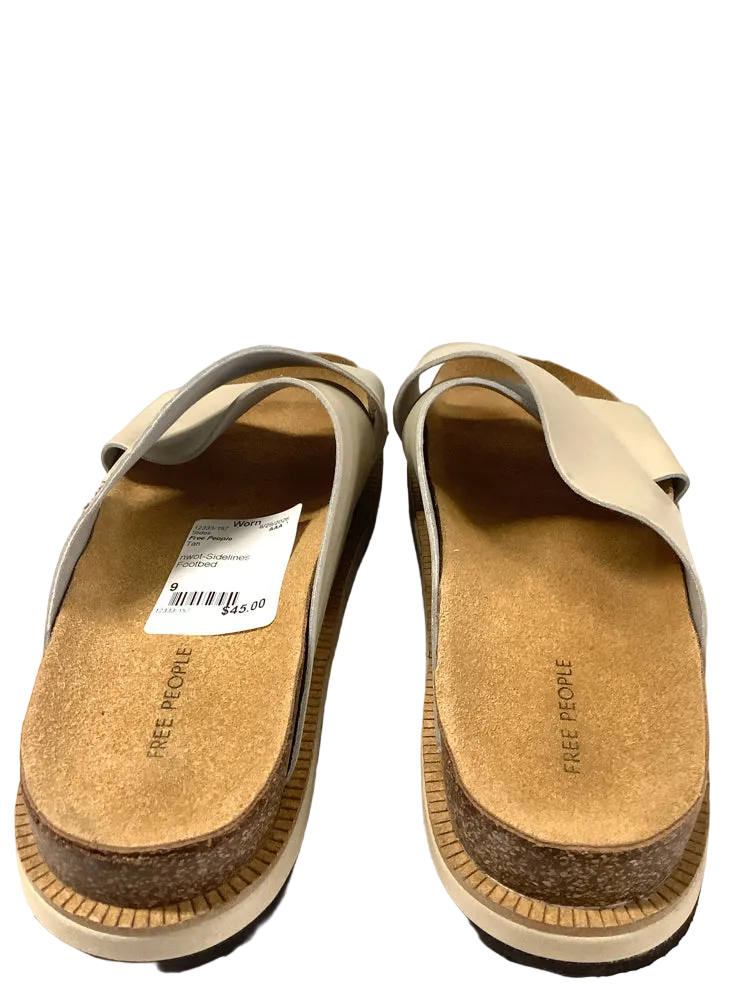 Free People Shoe Size 9 Tan Slides
