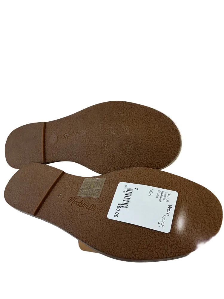 Madewell Shoe Size 7 Brown Sandals
