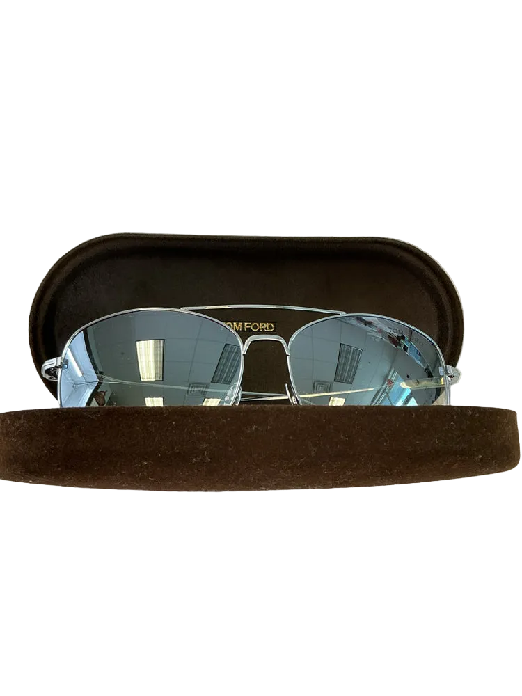Tom Ford Silver Milla Sunglasses