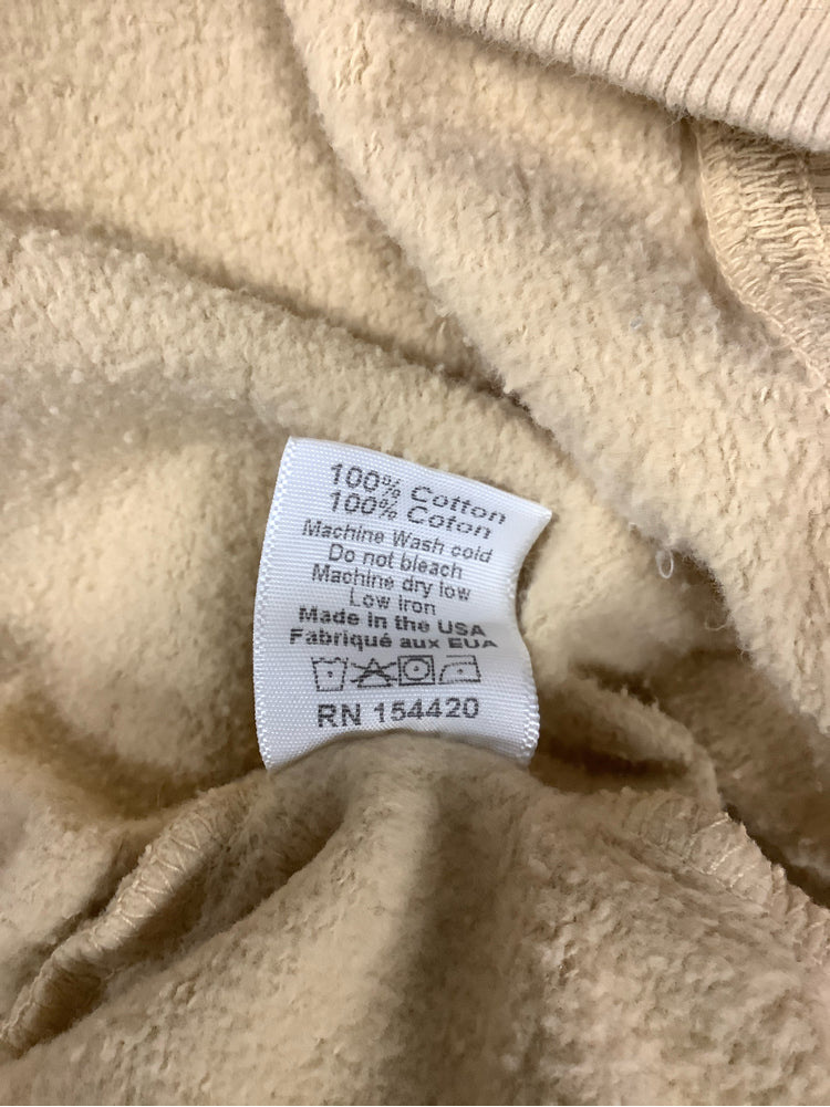 Clare V. Size S Tan & Green Sweatshirt