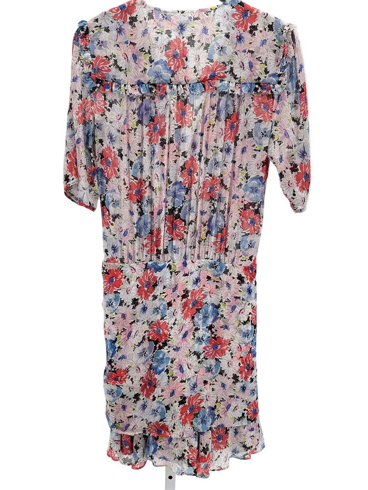 Veronica Beard Size 8 Pink multi Dakota Dress