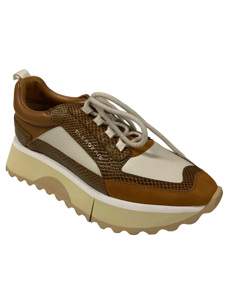 Clergerie Shoe Size 9.5 Brown Multi The Opus Sneakers