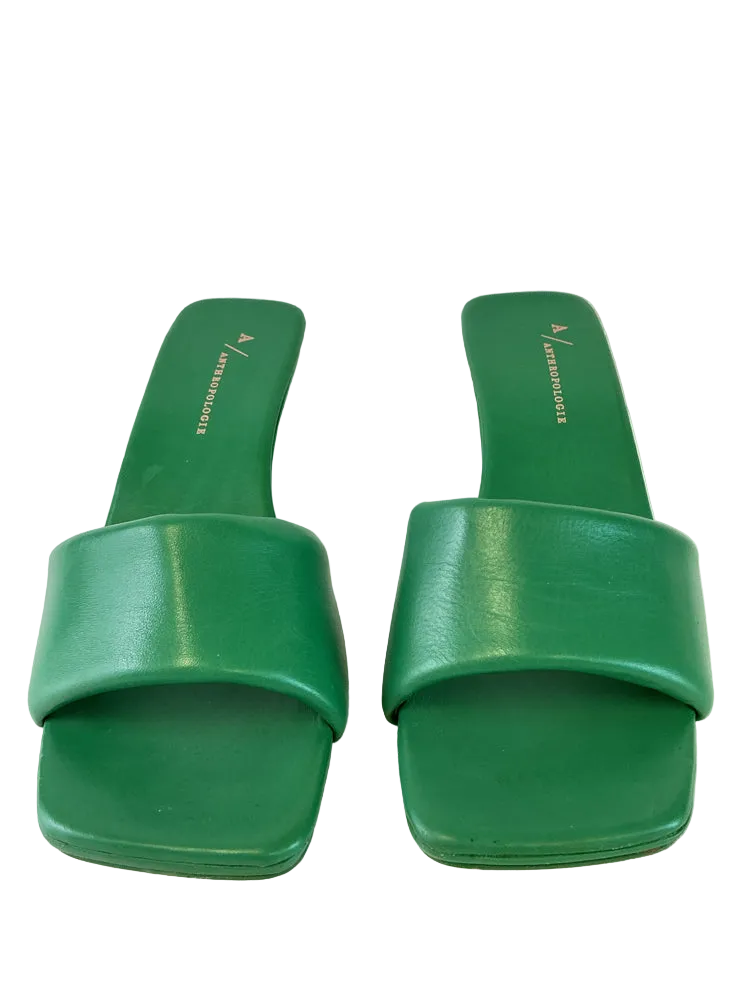 by anthropologie Shoe Size 7.5 Green Heels