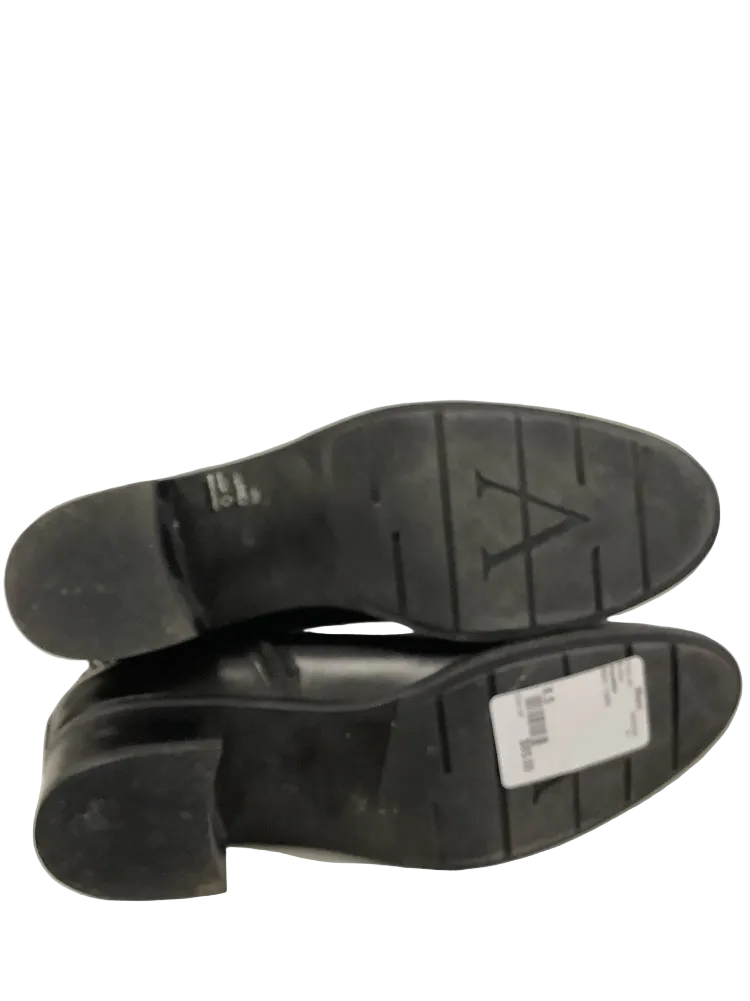 Aquatalia Shoe Size 8.5 Black Odette Booties