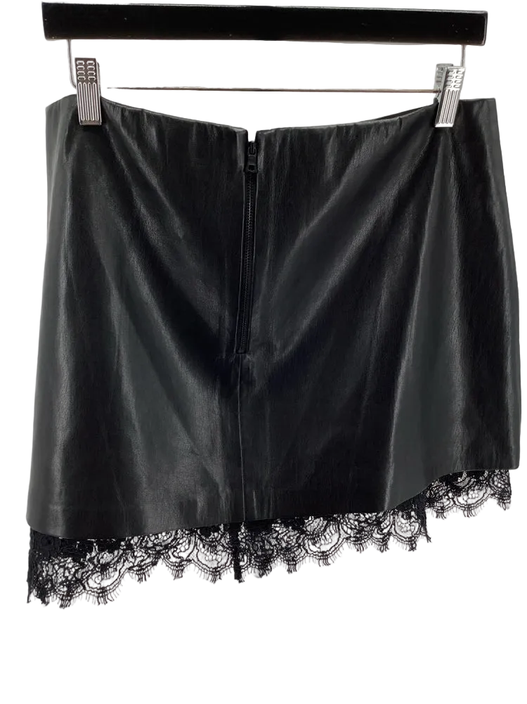 Alice & Olivia Size 14 Black Skirt