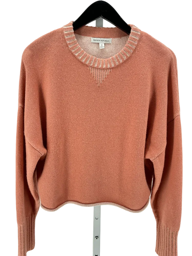 Banana Republic Size M Pink Sweater