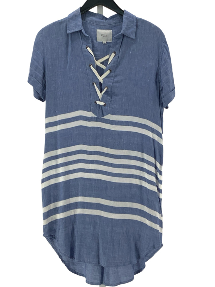 Rails Size S Blue & White Dress