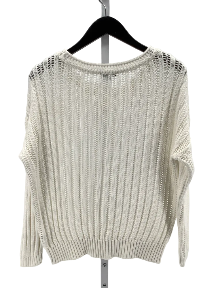 Pure Amici Size S White Sweater