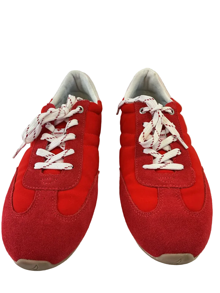 Sperry Shoe Size 8 Red Sneakers