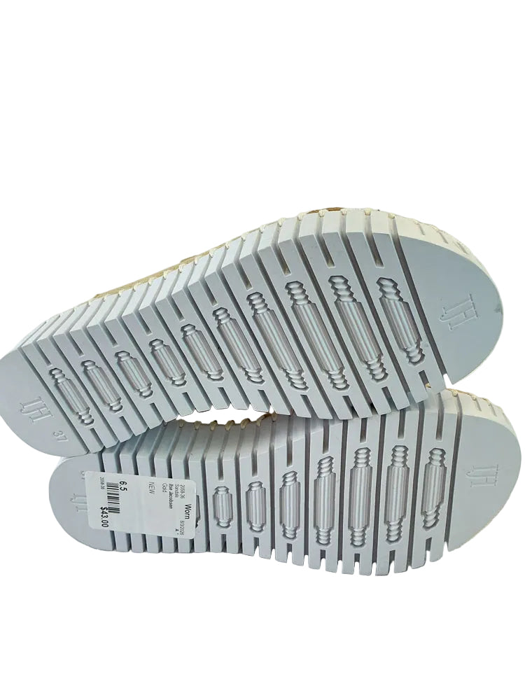 Ilse Jacobsen Shoe Size 6.5 Gold Sandals
