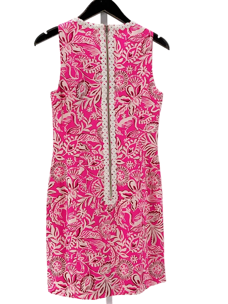 Lilly Pulitzer Size 2 Pink & White Dress