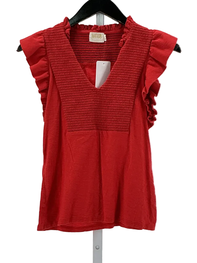 Nation Size S Red Shirt