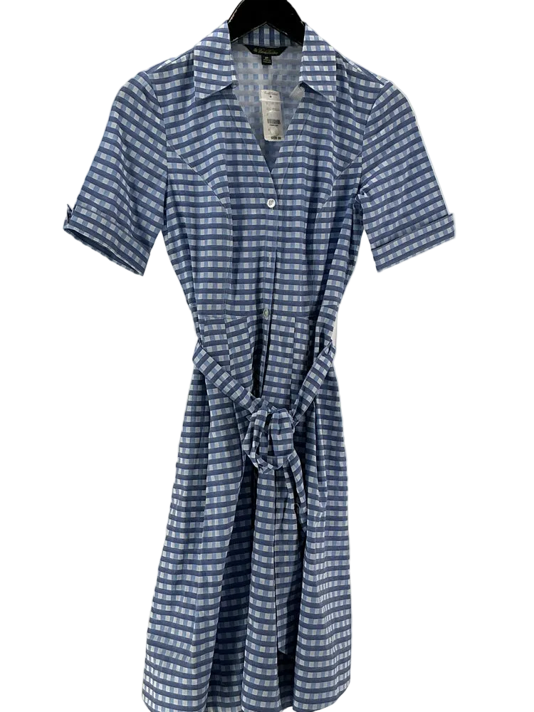 Brooks Brothers Size 2P Blue Multi Dress