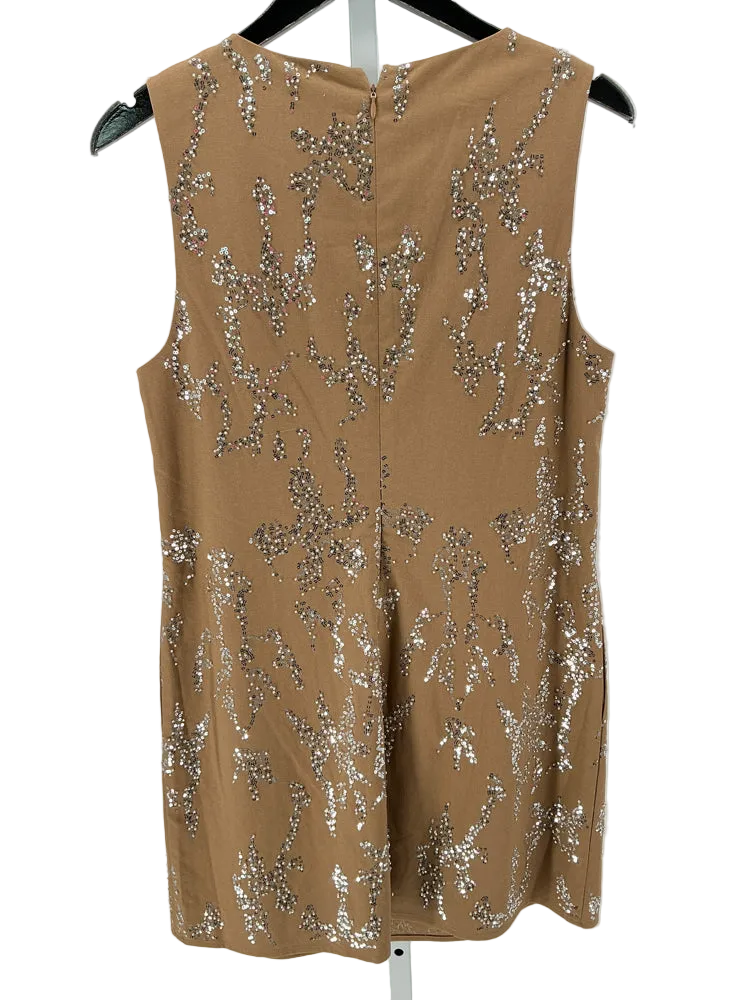 Sanctuary Size M Brown & Silver Dress