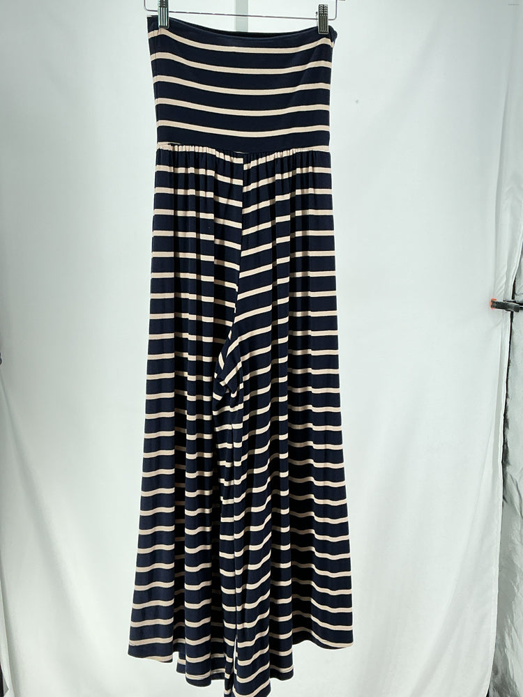 by together Size S Navy & Cream Jumpsuit