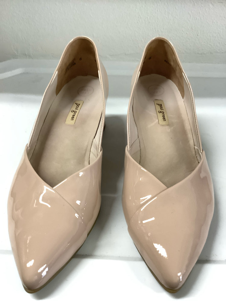 Paul Green Shoe Size 8.5 Beige Rendi Heels