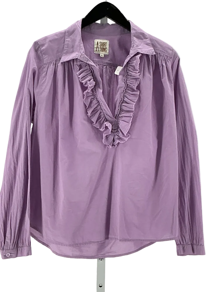 A Shirt Thing Size M Purple Shirt