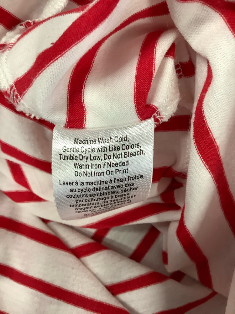 Kerri Rosenthal Size S Red & White Shirt