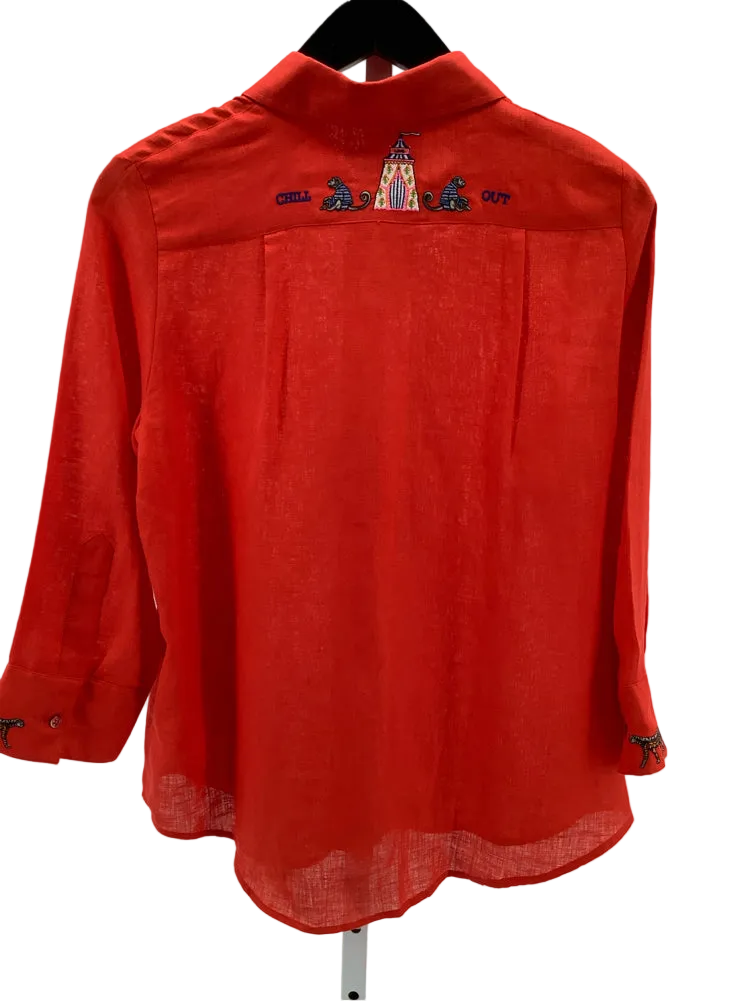Vilagallo Size 6/8 Red Shirt