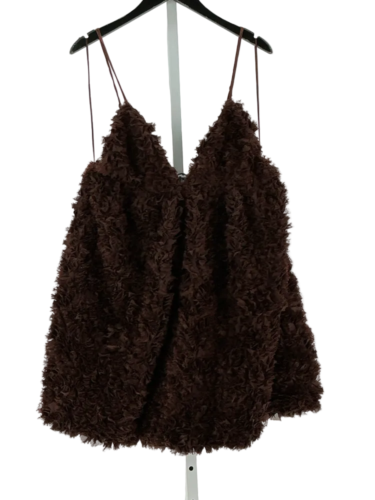 Jacquie Size L Brown Dress