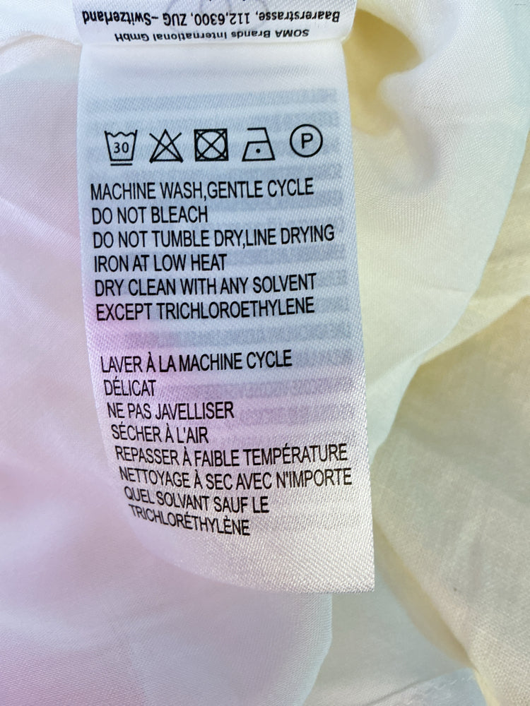 Farm Rio Size M White Dress