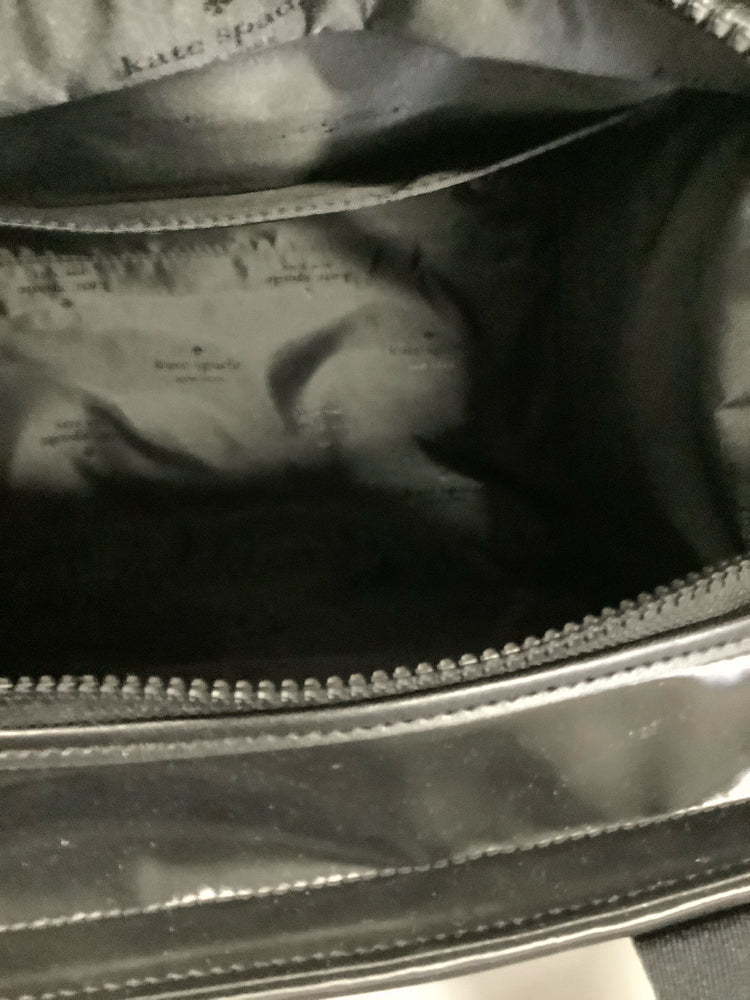 Kate Spade Black Kip Puffy Handbags