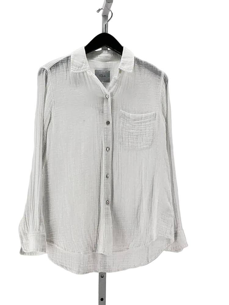 Rails Size S White Shirt