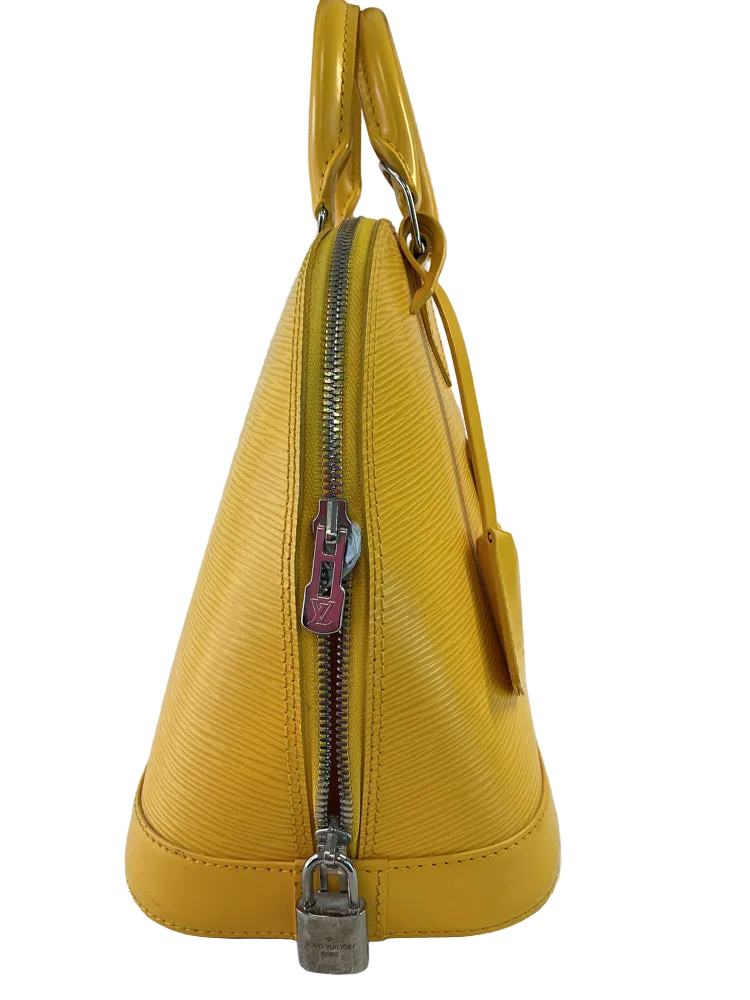 Louis Vuitton Yellow Alma Handbags