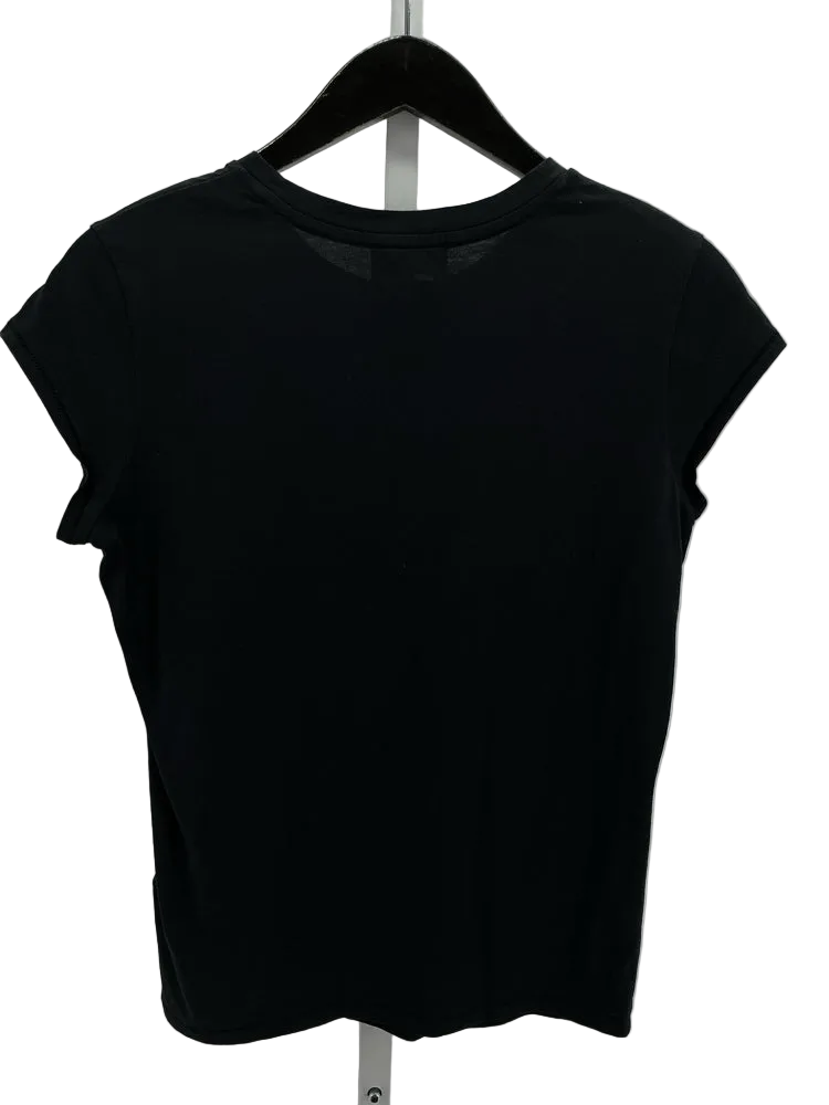 7 For All Mankind Size XS Black Shirt