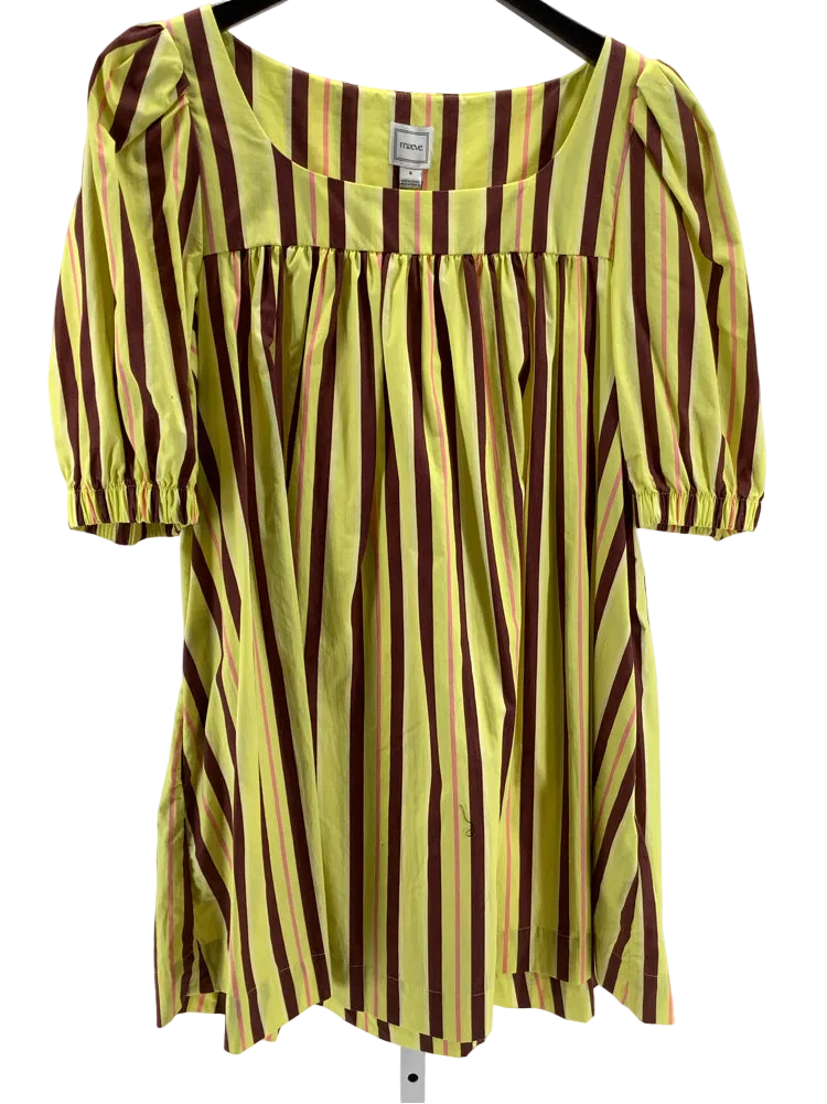 Maeve Size M Yellow Multi Dress