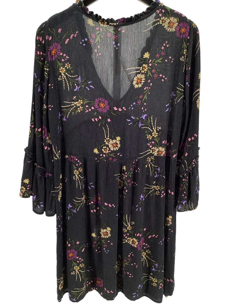 Uncle Frank Size S Black multi Dress