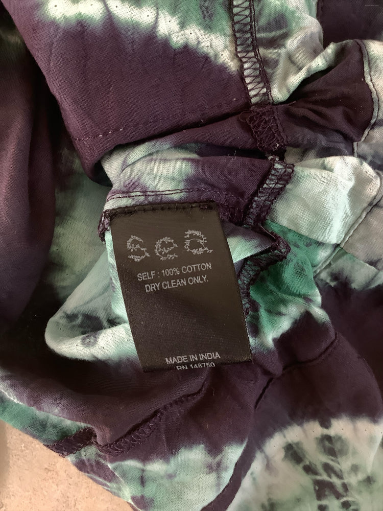 sea New York Size XS Navy & Green Shirt