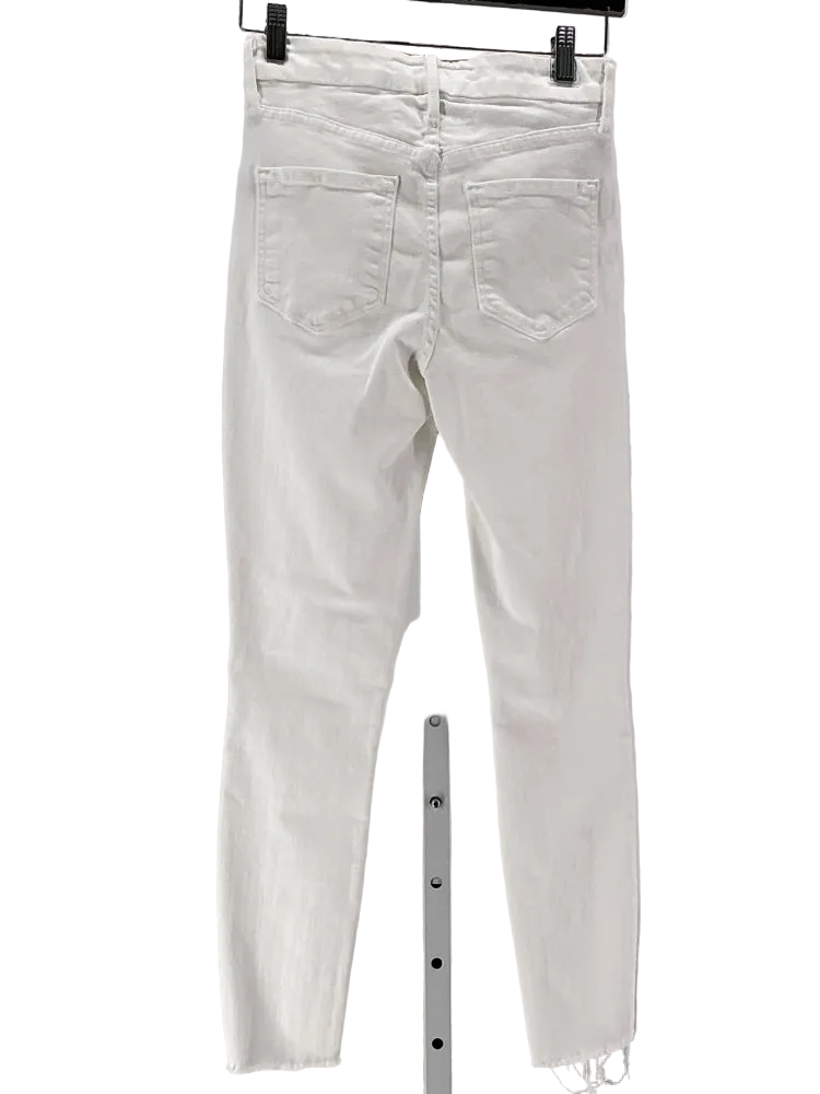 Frank & Eileen Size 26 White Jeans