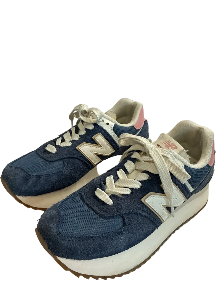 New Balance Shoe Size 8 Blue Multi 574v2 Loafers