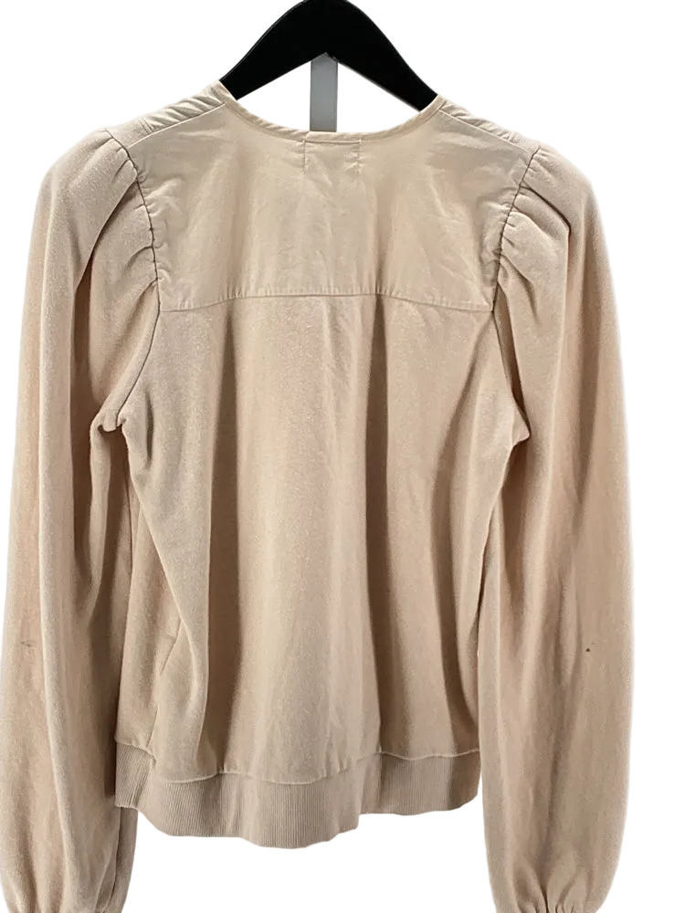 Nation Size S Tan Bonnie Sweatshirt