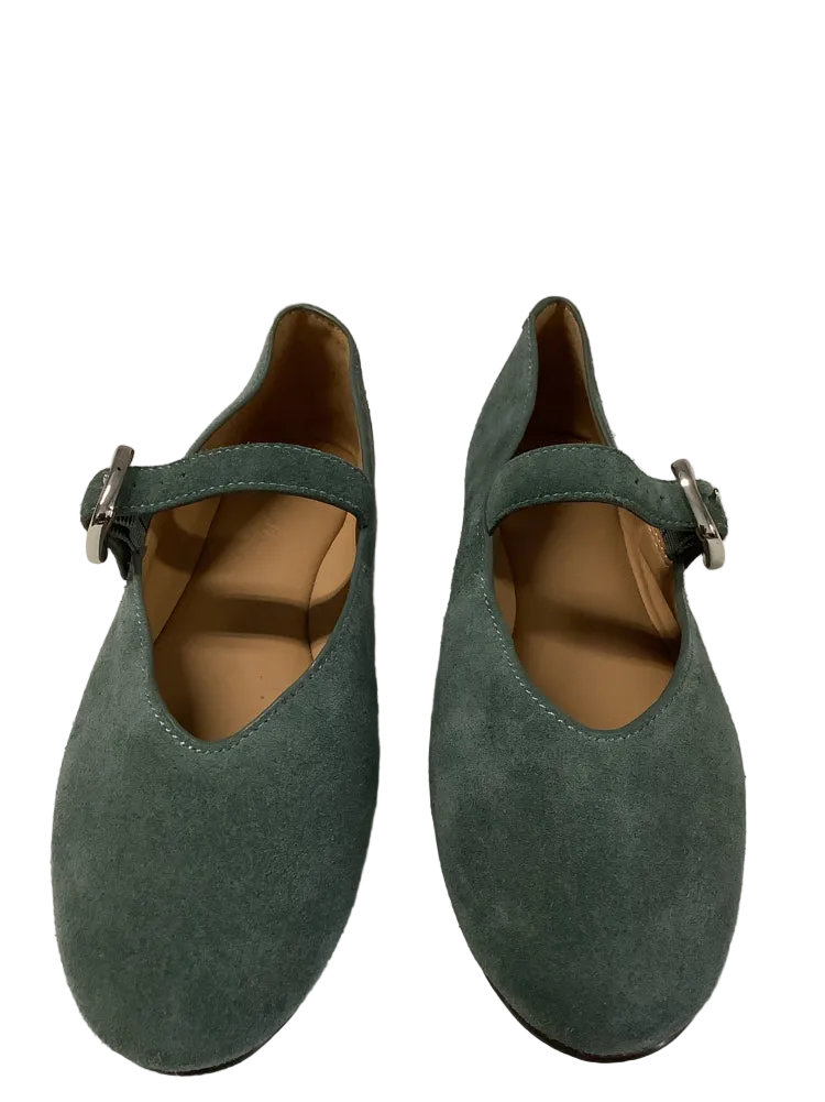 Madewell Shoe Size 7 Green Flats