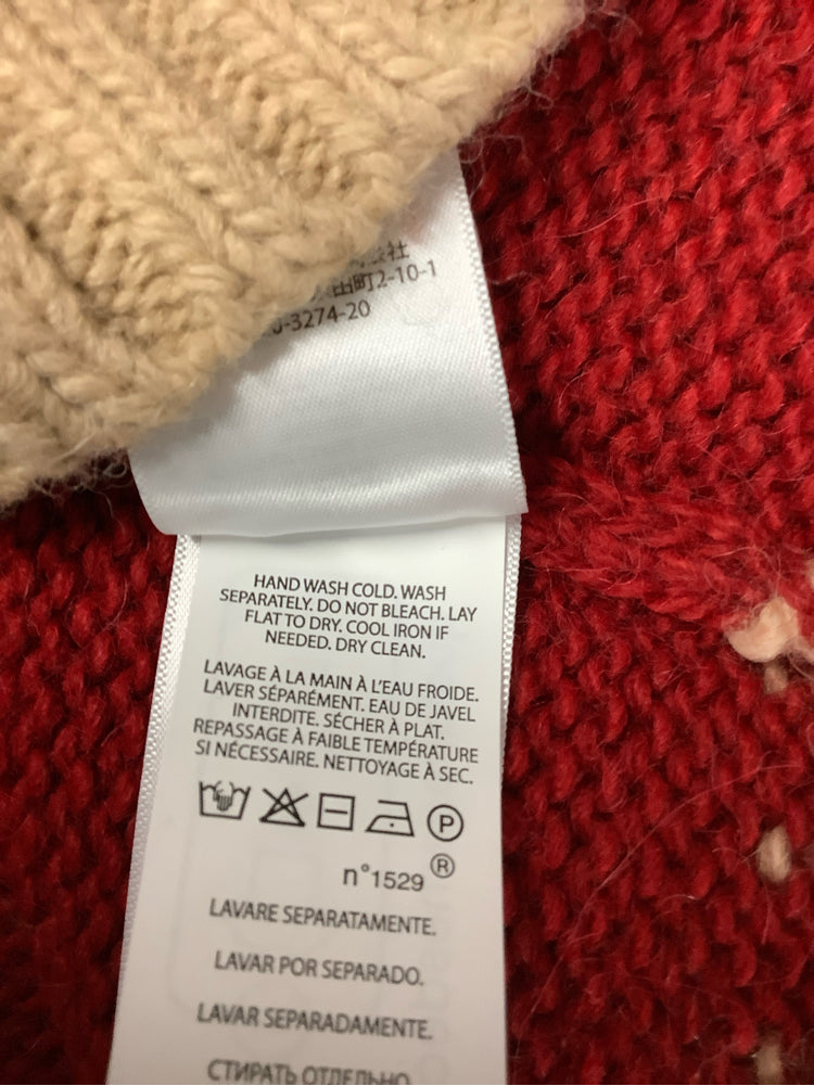 Polo Ralph Lauren Size XXL Tan Multi Fair Isle Sweater