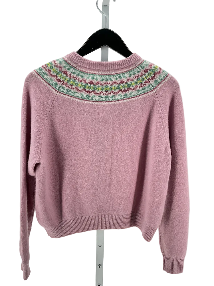 Jcrew Size XS Pink multi Sweater