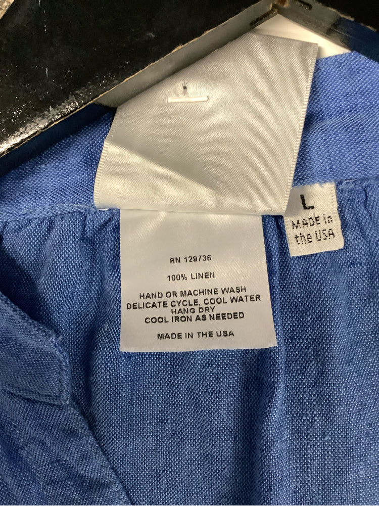 Finley Size L Blue Shirt