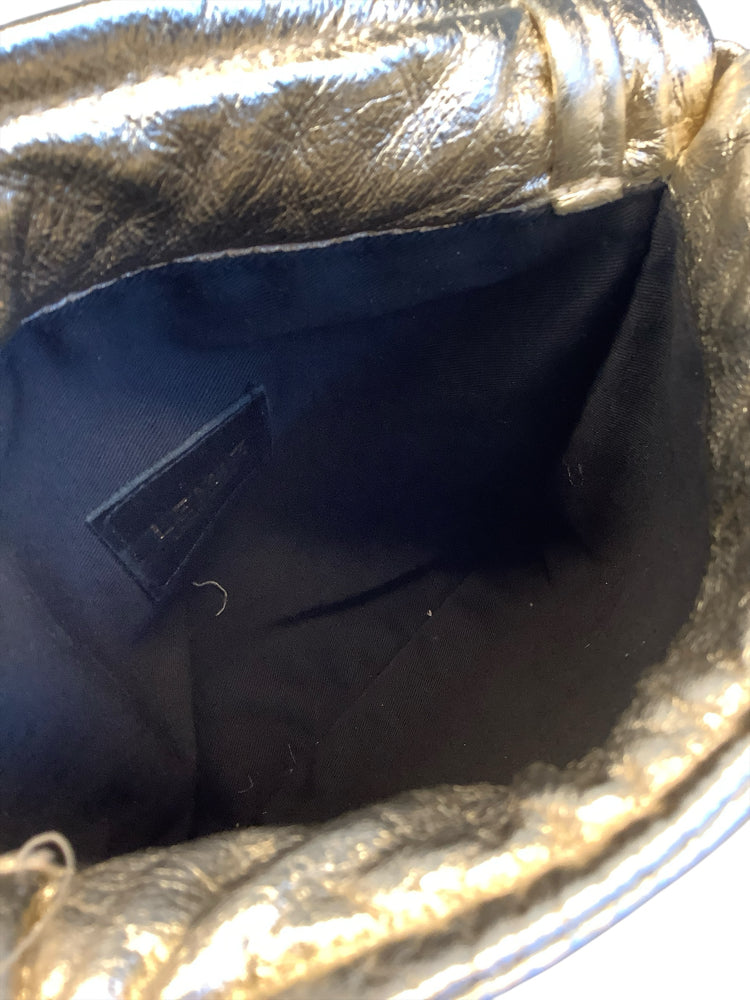 Lemiz Gold Mini Bowie Handbags