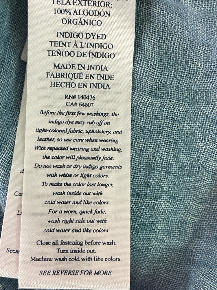 Faherty Size XL Blue Shirt