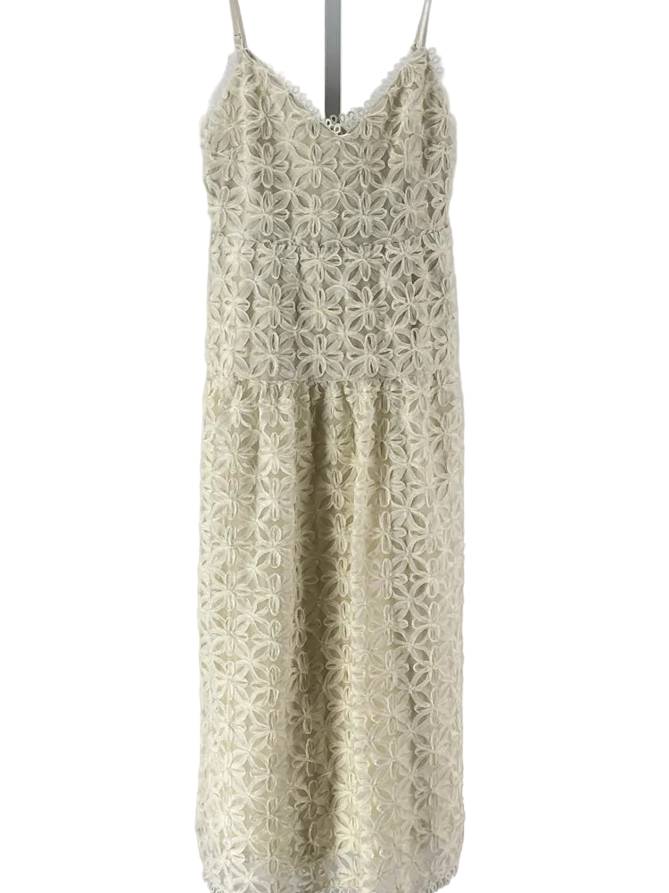 lost + wander Size M Cream Dress