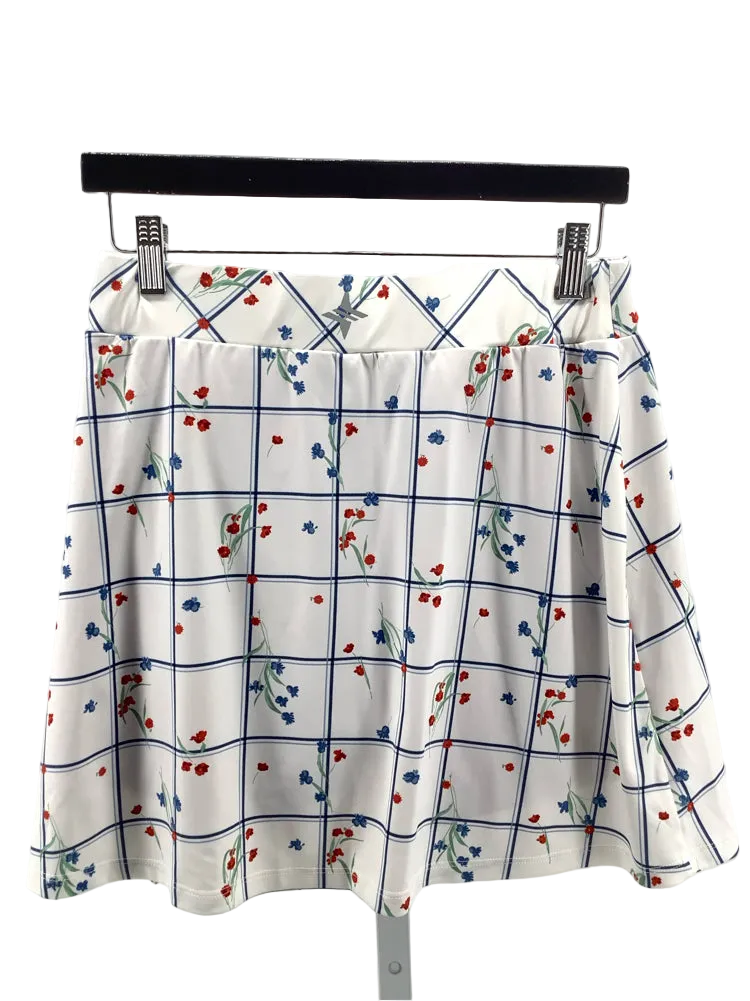 Tuckernuck Size M White multi Skort