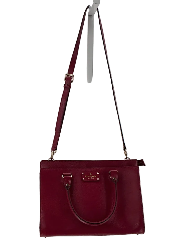 Kate Spade Burgundy wellesley Handbags