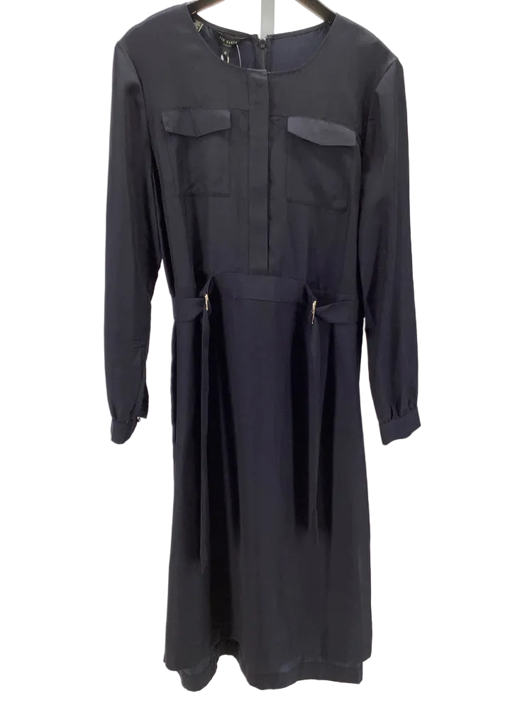 Ted Baker Size XL Navy Aminna Dress